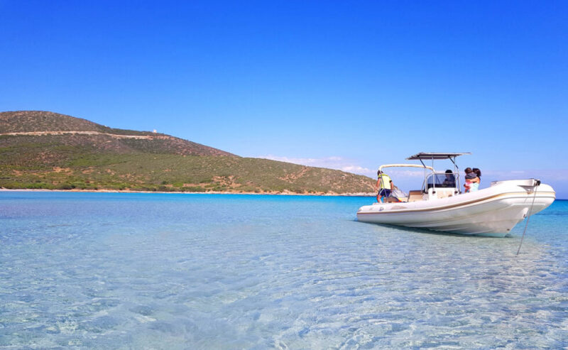 Noleggio gommoni Porto Tramatzu Teulada Sardegna