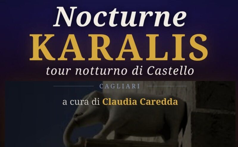 Nocturne Karalis, tour notturno di Castello a cura di Claudia Caredda