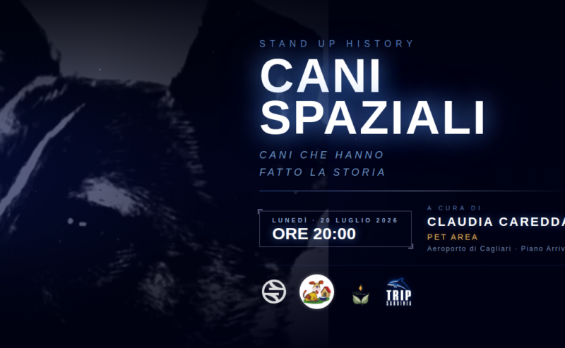 Cani spaziali | stand up history di beneficienza alla Pet Area dell’Apt di Cagliari