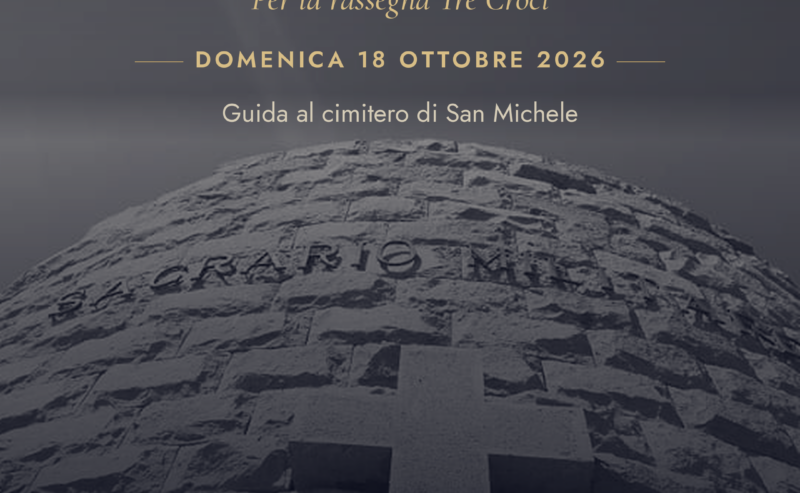 La metropoli dell’aldilà tour & reading al Cimitero di San Michele | Rassegna Tre Croci
